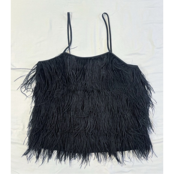 Ostrich Feathered Top - Picture 2 of 5